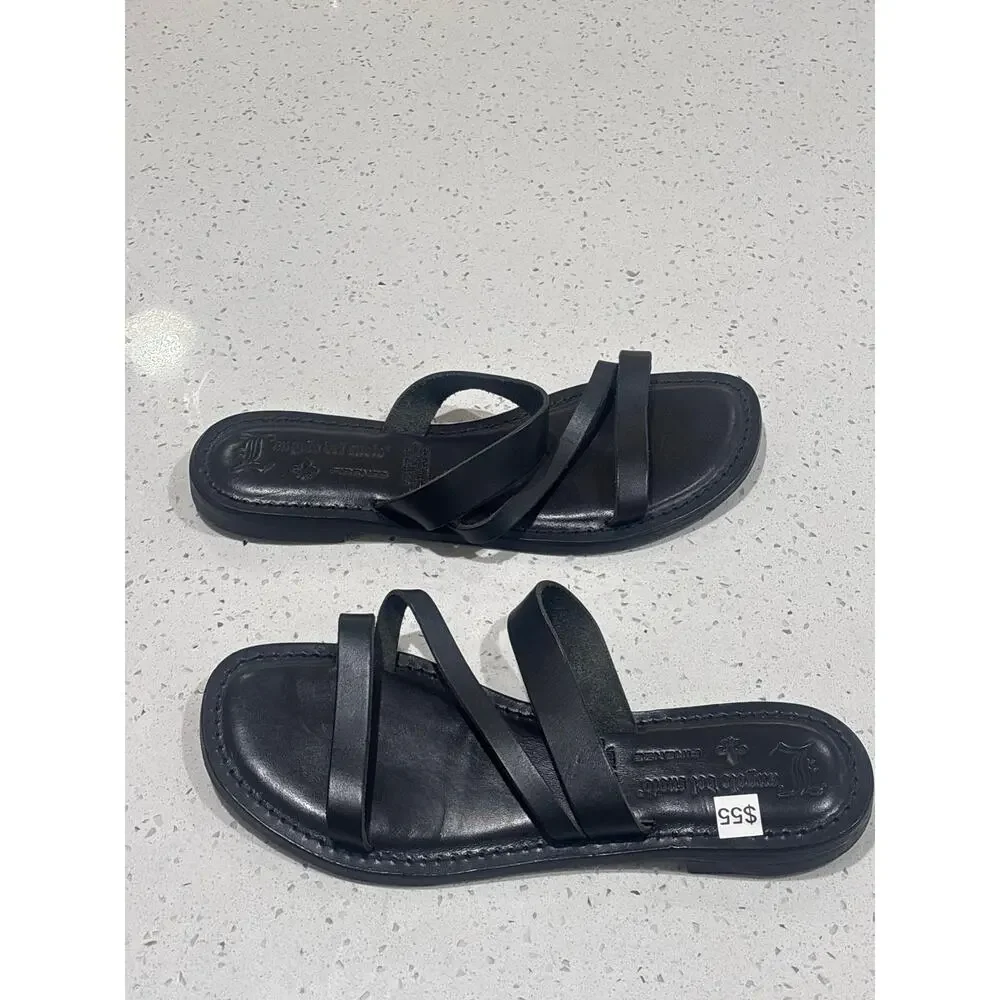 Women’s L’Angolo Del Cuoio, Leather Sandals Sz 9.5